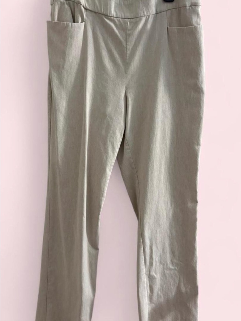 Maurices Straight Leg Pants in Light Taupe